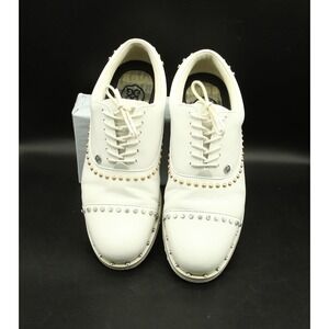 G/FORE Welt Stud Gallivanter Sno-White Women's Golf Shoes, US Size 9, G4LS20EF10